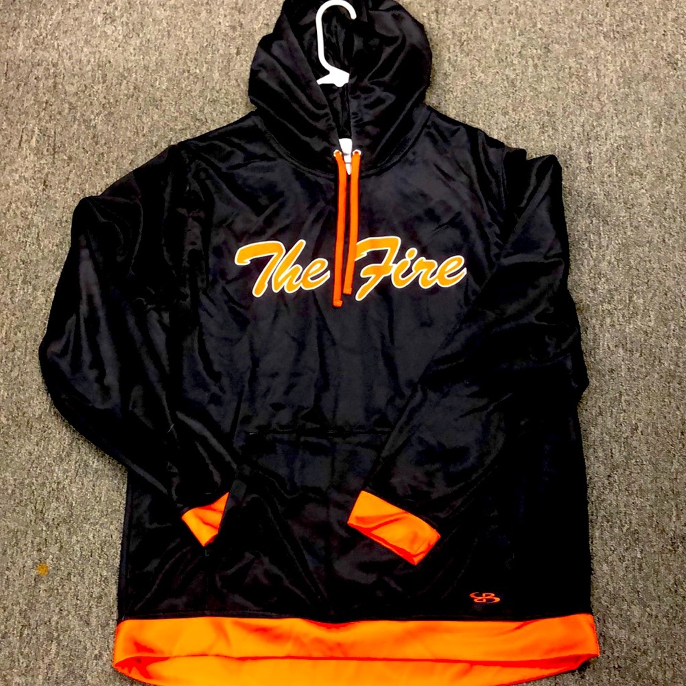 Nylon lined Coach’s hoodie - not too heavy not too light weight …